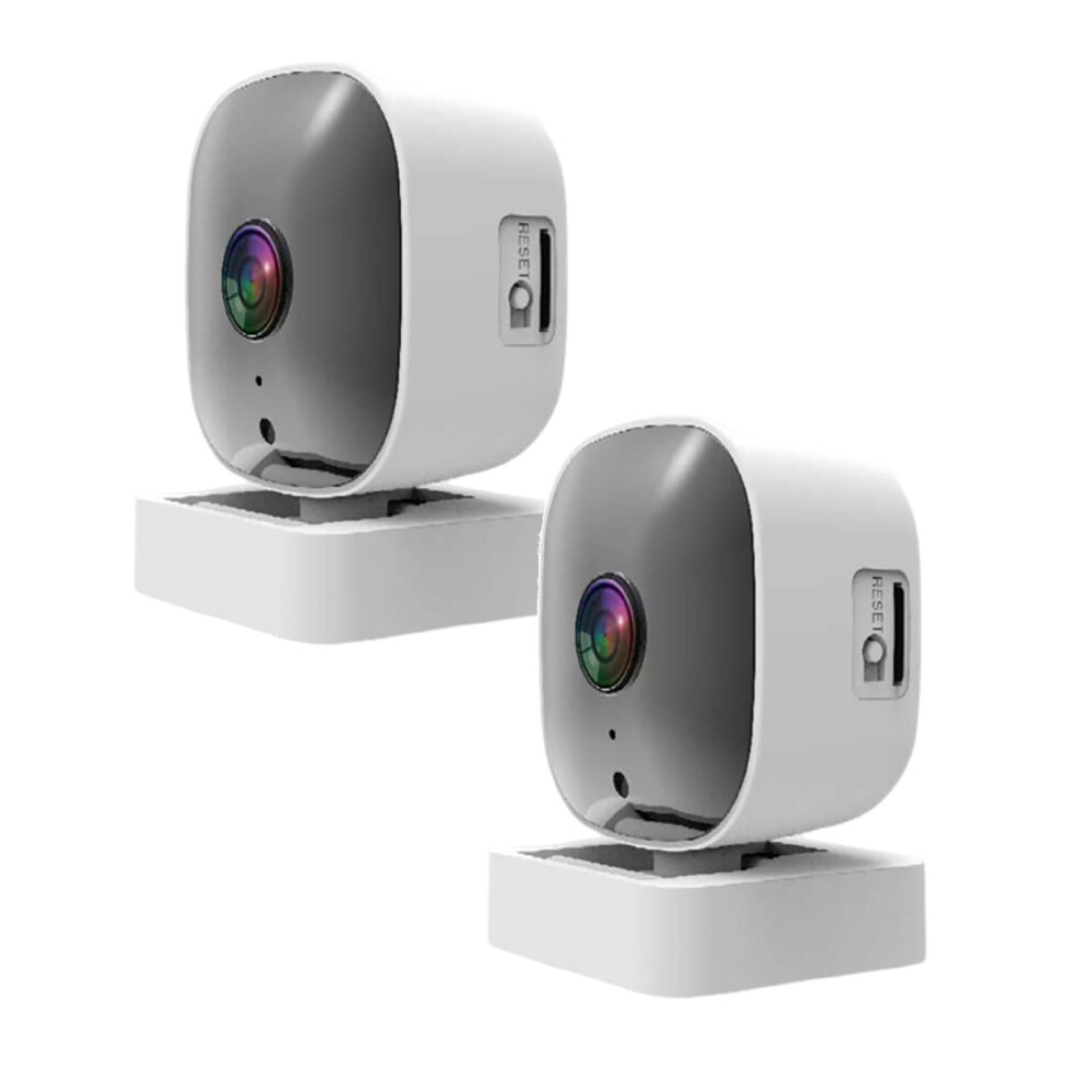 Clear 2K Window Security Camera Wi-Fi Indoor Hd 2Pcs 952399384783