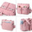 Dames nylon draagtas/schoudertas/messengerbag 6