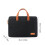 Sort laptop-etui til 15,6-16 tommer enheder, polyester, 3