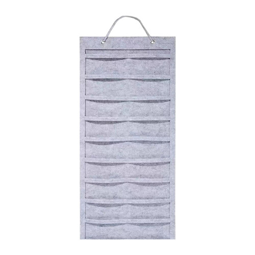 Fermagli per capelli, organizer da appendere, grigio chiaro
