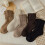 Women's Solid Mid-Calf Crew Socks Cotton Thick5Pairs 5
