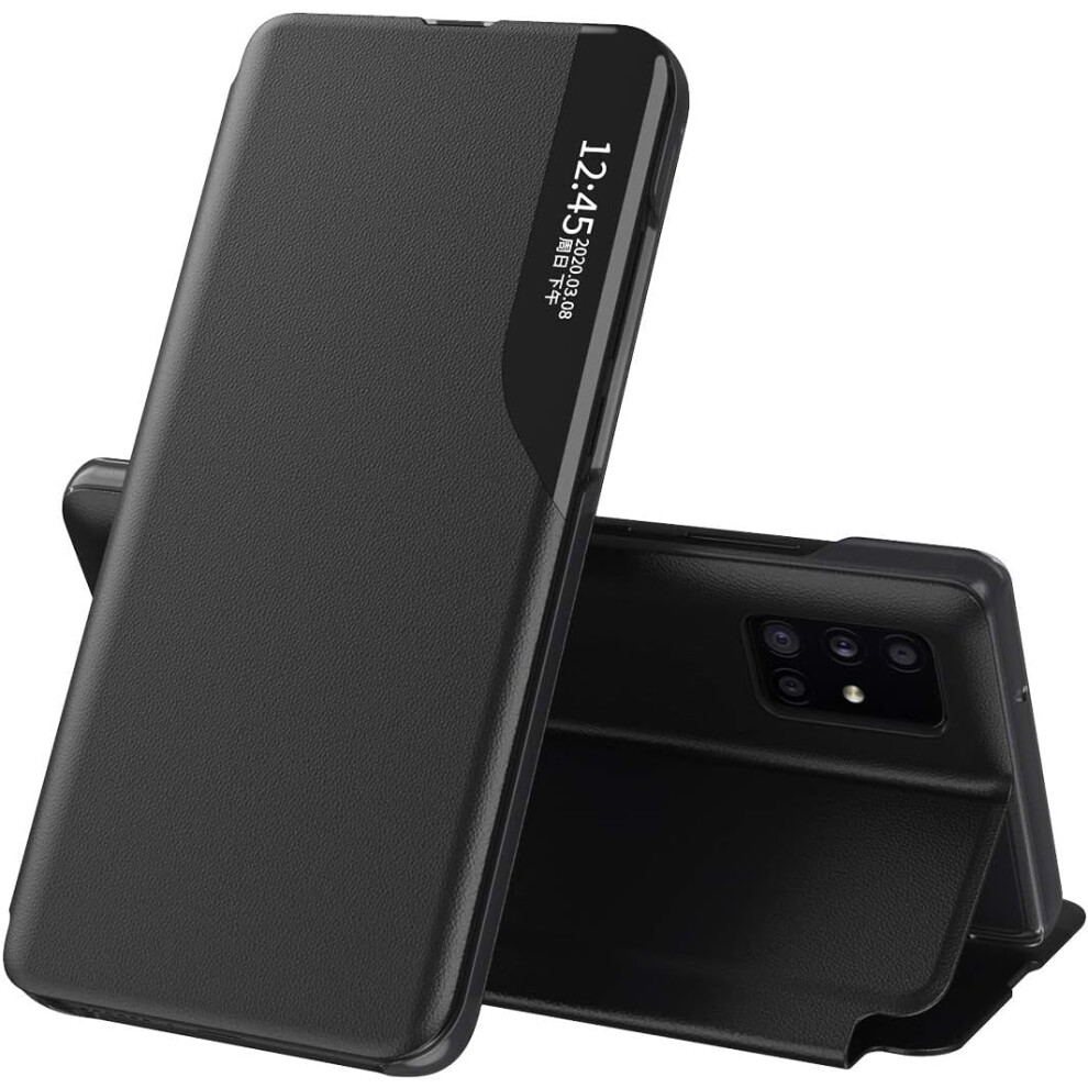 Clear View Leather Case For Samsung Galaxy A51 4G/5G With 902370118548