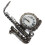 Boho saxophone alarm clock dark grey plastic 1 set 1