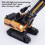 RC Construction Vehicle Toy with Remote Control and Lifting 7