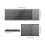 Wireless Bluetooth keyboard foldable thin design 2