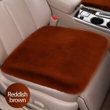 Warm Plush Car Seat Cushion Winter Interior Decoration