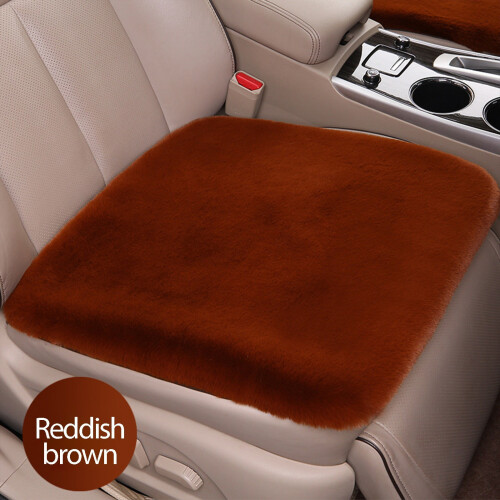 Warm Plush Car Seat Cushion Winter Interior Decoration