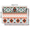 Σετ σουπλά από λινάρι boho, 6 τεμ., 12x18 ίντσες 5