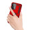 Custodia per Samsung Galaxy A23 5G rossa, robusta e con supporto magnetico. 6