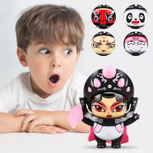 Sichuan Opera Plush Doll with 5 Changeable Faces