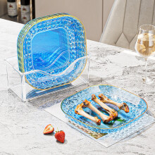 Knochenförmige Schale, blau, klein, Aufbewahrung für Zuhause
