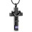 Cross Urn Necklace for Ashes with Birthstone Personalization 1