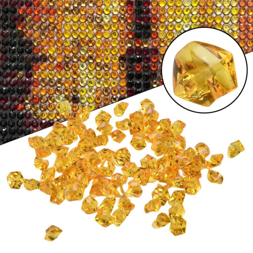 Plastic edelstenen/ijskorrels voor knutselprojecten, 200 stuks 1