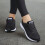 Γυναικεία Παπούτσια Τρεξίματος Μαύρα Mesh Casual Flat Μέγεθος 39 7