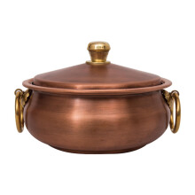 Copper Saucepan Retro Style Thickened 24cm