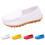 Kleinkind-Loafer, weiß, weich, lässig, Größe 33 3