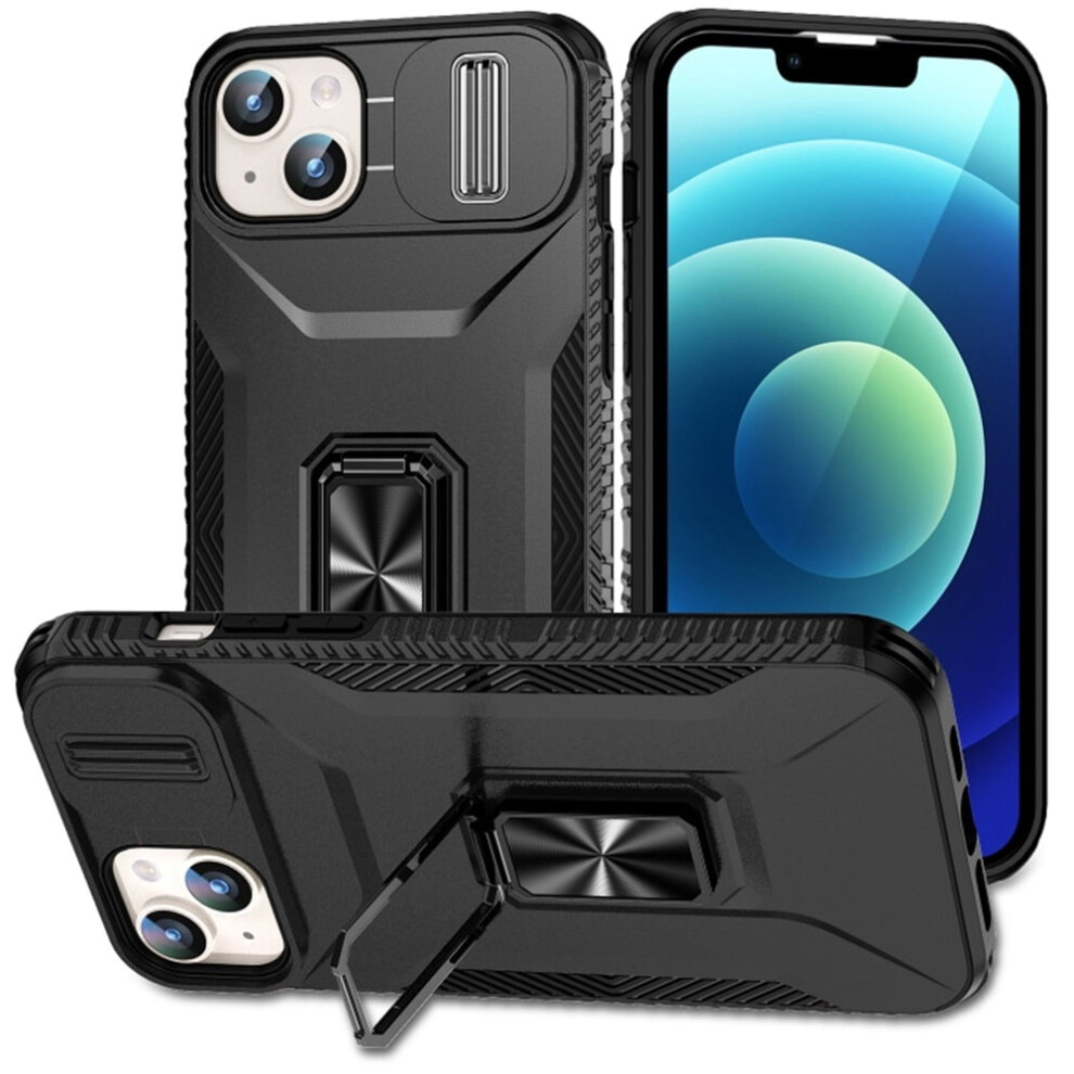 Iphone 15 Slim Fit Shockproof Hybrid Case Black 941196001139
