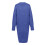 Damen-Cardigan, einfarbig blau, locker gestrickt, Oversized 6