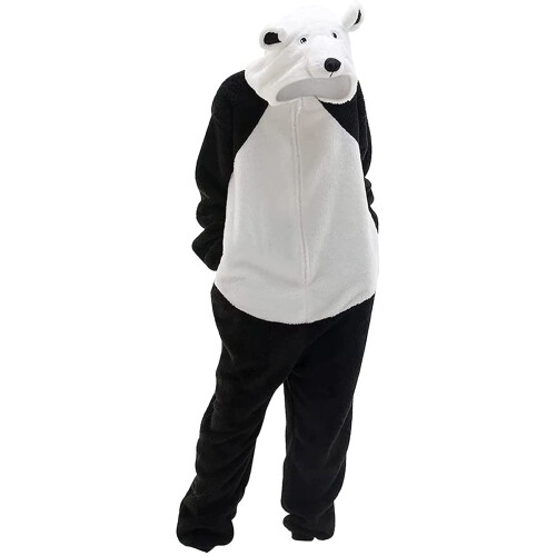 Bear Voksen Pyjamas Vinter Tyk Brun 1