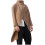 Ανδρικό trench coat μεσαίου μήκους, μακρυμάνικο, σε καφέ χρώμα 4