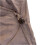 Trench coat masculino cor café, comprimento médio e mangas compridas. 4