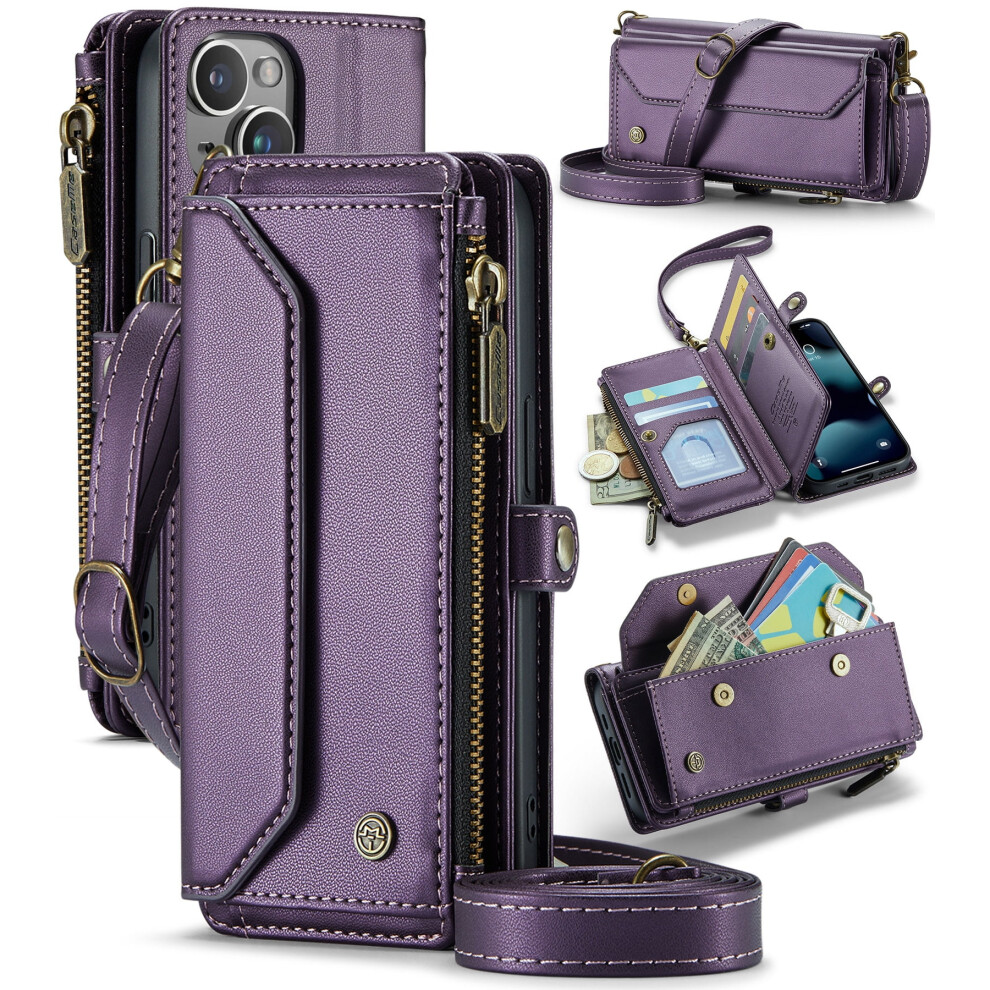 Caseme Leather Wallet Case For Iphone 13 Mini 5.4-Inch With 941196025609