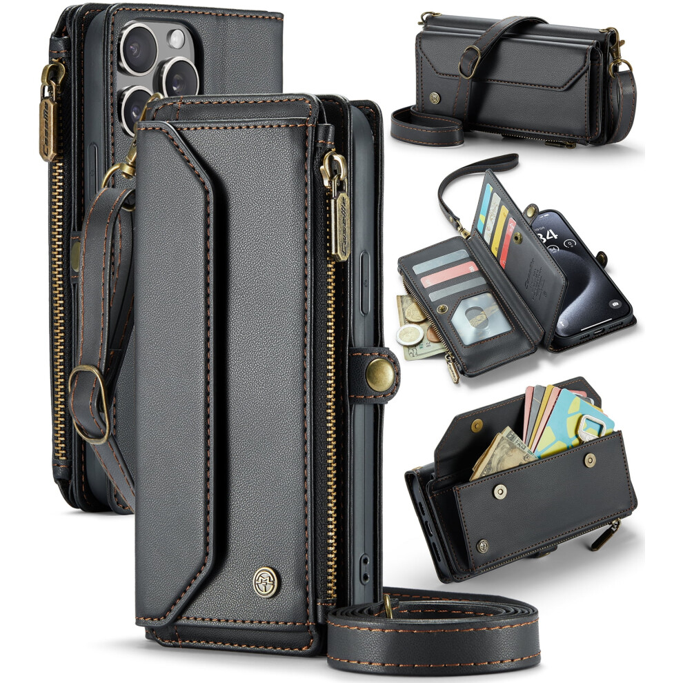 Caseme Leather Wallet Case For Iphone 15 Pro Max 6.7 Inch 941196002532