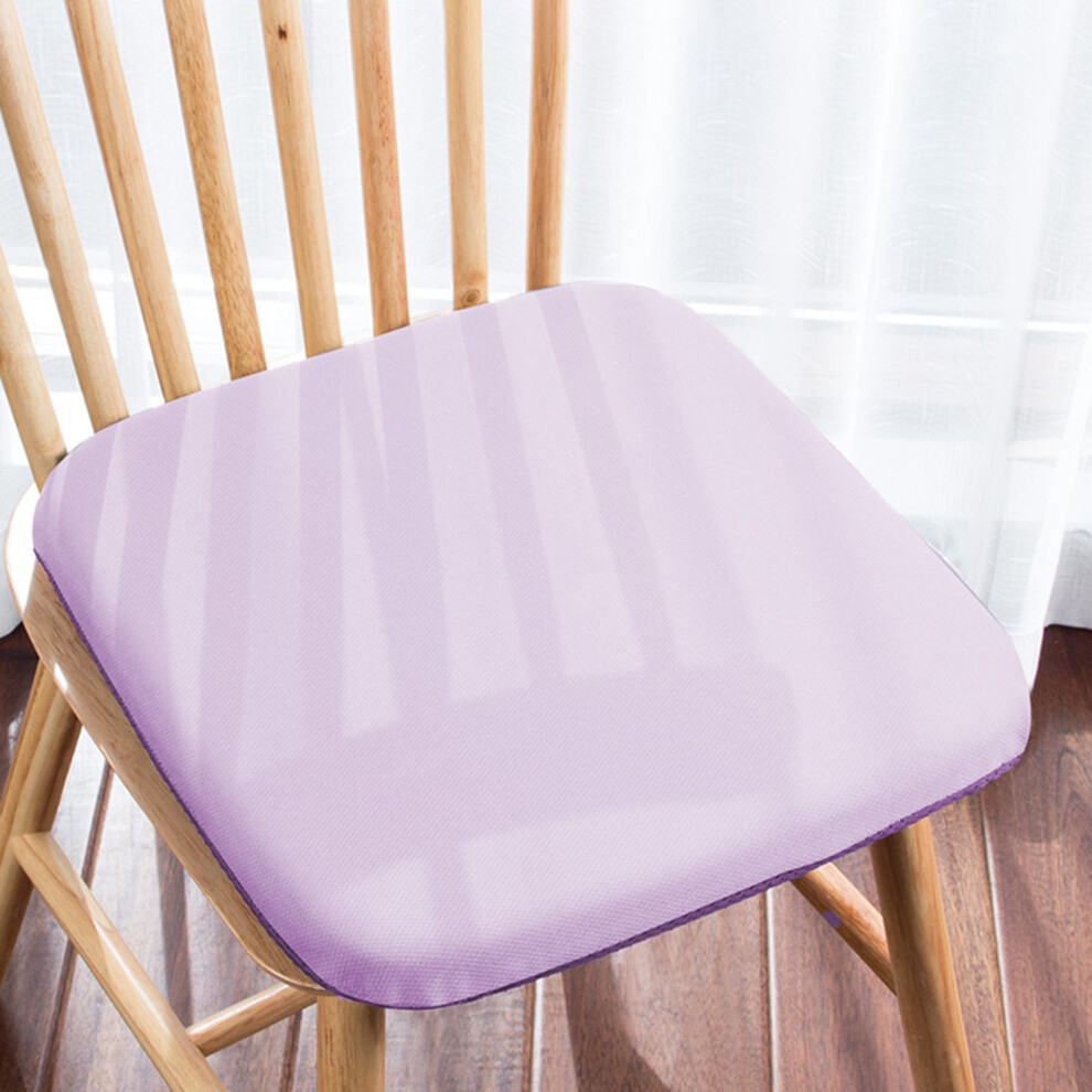 Memory Foam Seat Cushion Portable Non-Slip Washable Purple 9418476973994