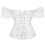 Gotische crop top met korset en elastische taille voor dames 6
