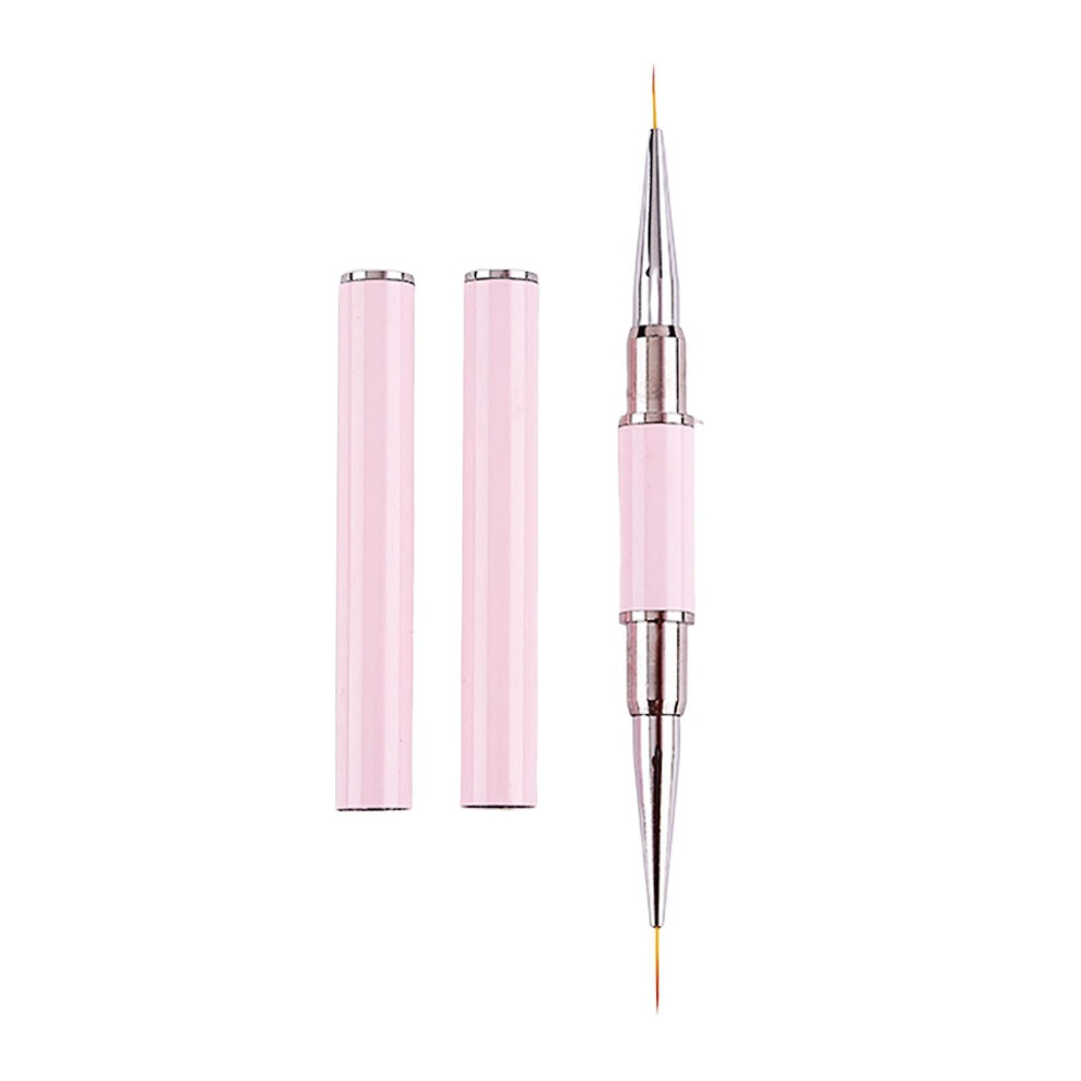 Double Ended Nail Art Brushes Thin Detail 2-Pack