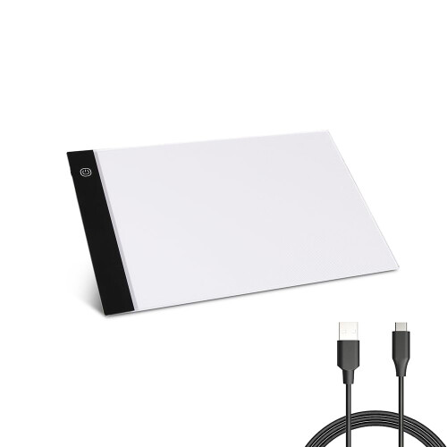 LED Tracing Box A5 Ultra-Thin USB Adjustable Light Pad