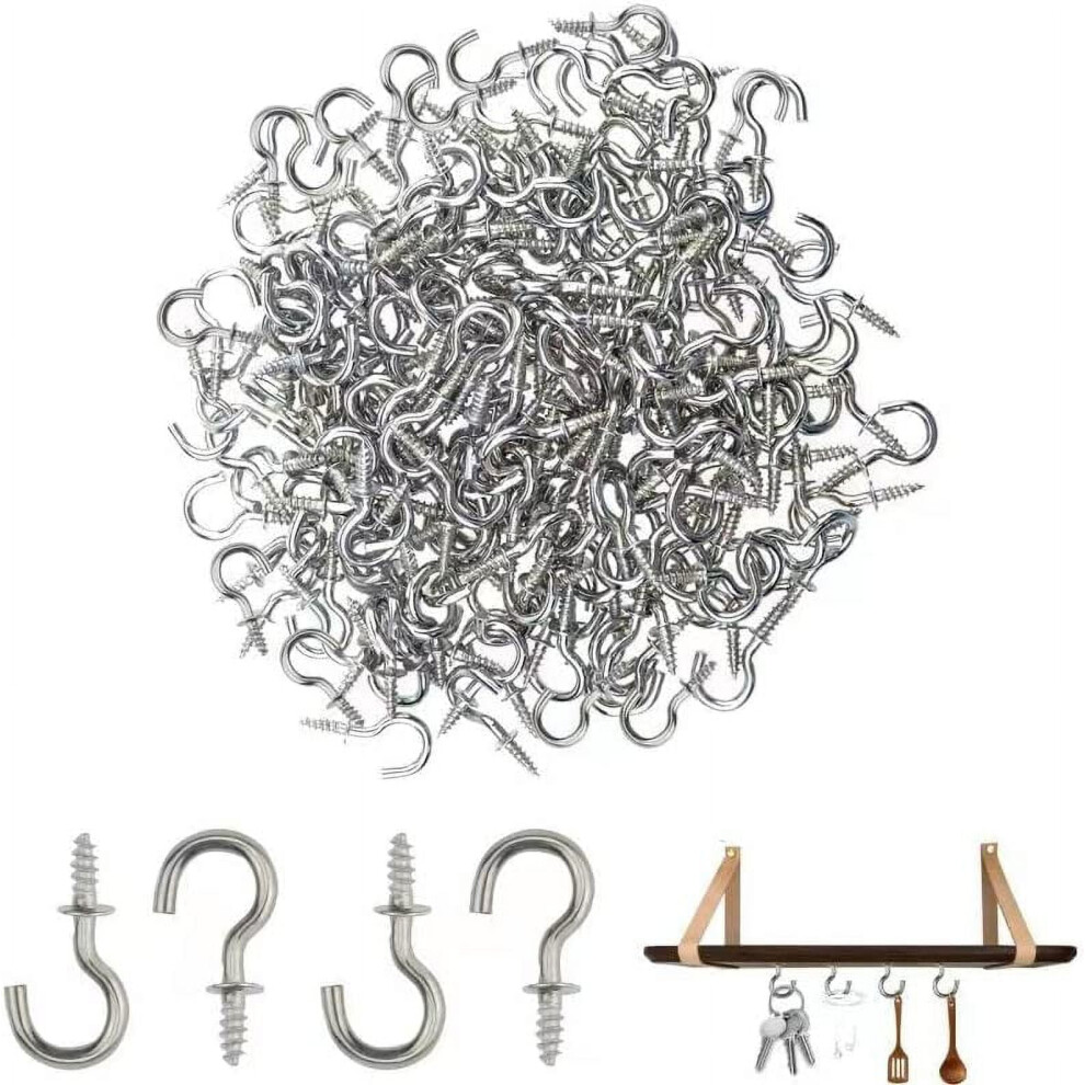 Mini Ceiling Screw Hooks 1/2 Inch 200 Pcs 9152228965270