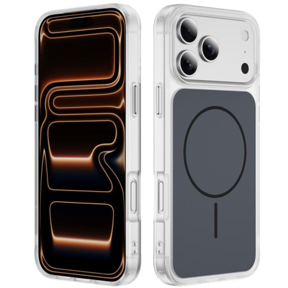 Iphone 17 Pro Max Slim Translucent Shockproof Case Black 9418476973550
