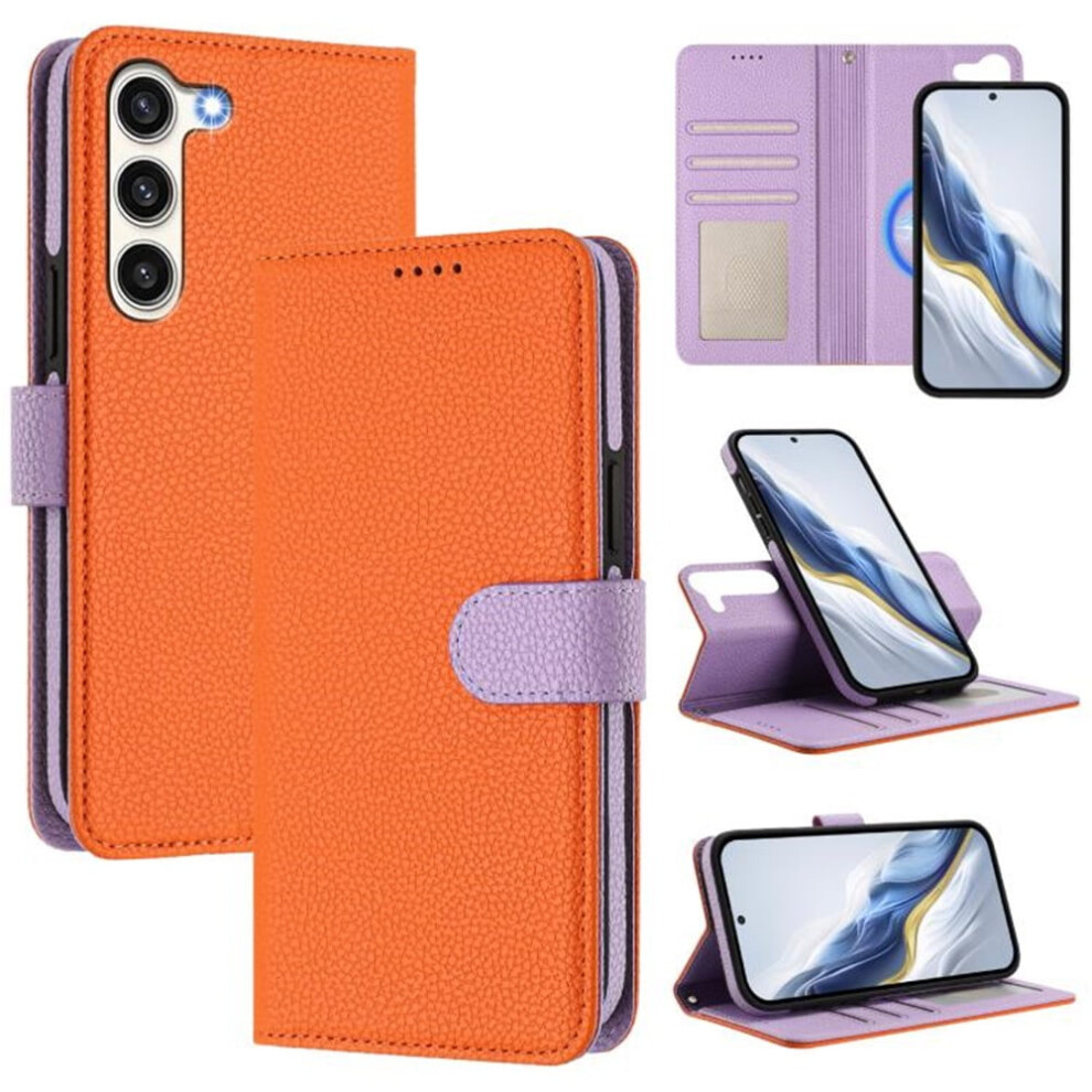 Rfid-Blocking Magnetic Flip Wallet Case With Wrist Strap 9170372623631