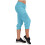 Calça Capri Feminina de Yoga, Cor Sólida, Modelagem Solta e com Bolsos 5