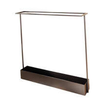 Badminton Racket Storage Rack Black