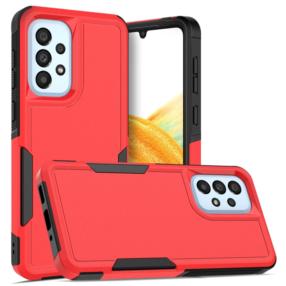 Defender Case For Samsung Galaxy A33 5G Rugged Red 9152228967144