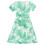Mädchenkleid mit Farbverlauf und Batikmuster, Größe 2T 7