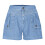 Damen-Trainingsshorts mit hohem Bund, Retro-Stil, einfarbig 4