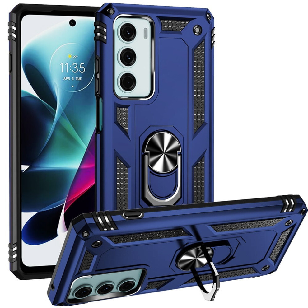 Motorola Moto G200 5G Case Impact-Resistant Magnetic Blue 9418476974984