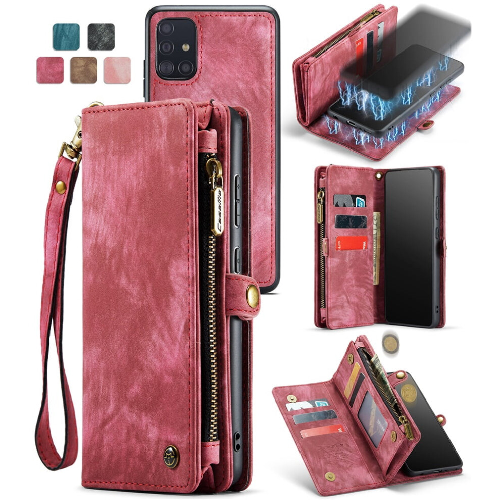 Caseme Leather Wallet Case For Samsung Galaxy A71 4G Â 9418476965340