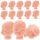 BESTONZON Small Doll Heads for Doll Making Vinyl 20 Pack 4