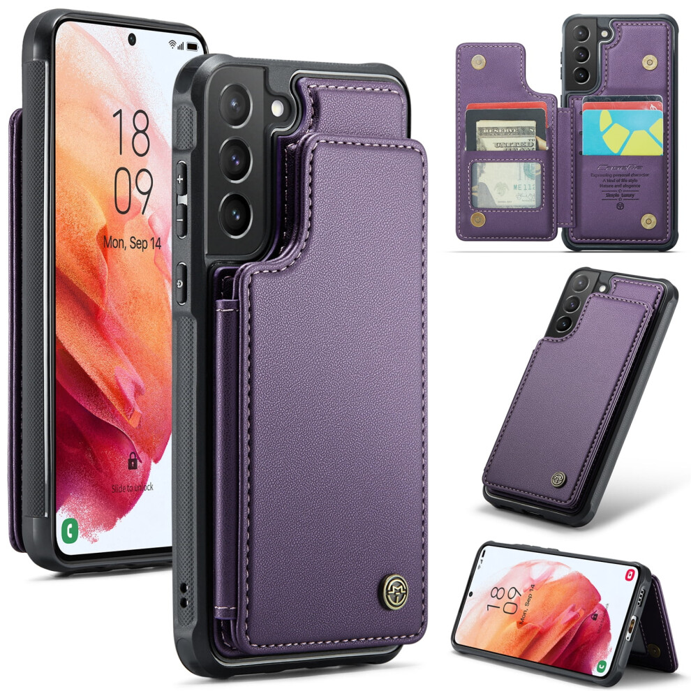 Caseme Leather Wallet Case For Samsung Galaxy S21+ 6.7 Inch 9152228971356