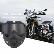 Anti-Fog Paintball Mask Dual Lens Tactical Goggles