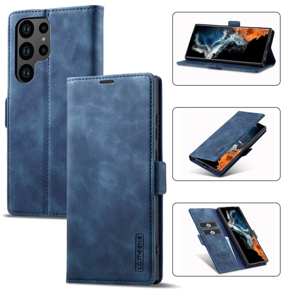 Leather Flip Wallet Case For Samsung Galaxy S24 Ultra 5G 9152228972766