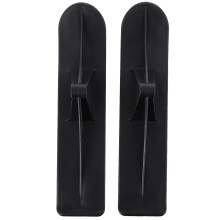 Kids Black PP Sleds for Skiing and Winter Outdoor