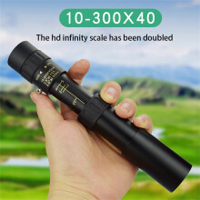 4K Super Telephoto Monocular Telescope 10-300x 40mm