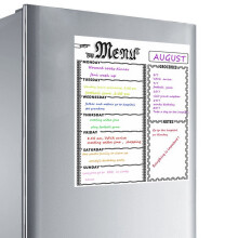 Magnet Fridge Calendar Whiteboard Weekly Schedule