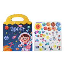 Reusable Sticker Book for Kids Vinyl Educational Activity