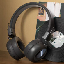 Wireless ANC Over-Ear Headphones Bluetooth Wired Mic Deep